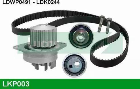 Lucas Engine Drive LKP003 - Водна помпа+ к-кт ангренажен ремък vvparts.bg