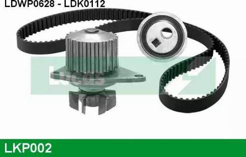 Lucas Engine Drive LKP002 - Водна помпа+ к-кт ангренажен ремък vvparts.bg