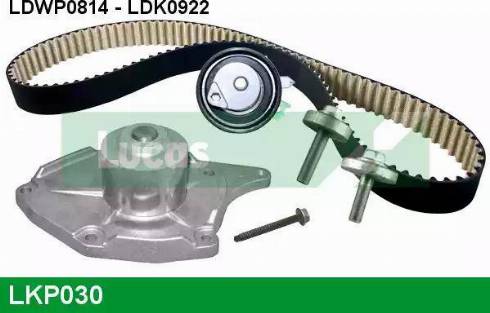 Lucas Engine Drive LKP030 - Водна помпа+ к-кт ангренажен ремък vvparts.bg