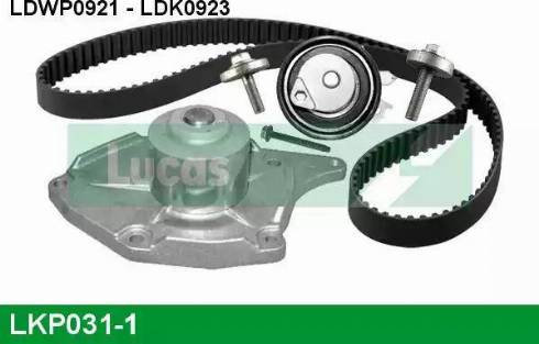 Lucas Engine Drive LKP031-1 - Водна помпа+ к-кт ангренажен ремък vvparts.bg