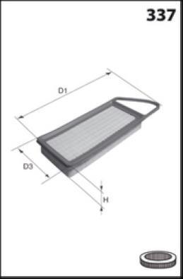 Lucas Filters LFAF642 - Въздушен филтър vvparts.bg