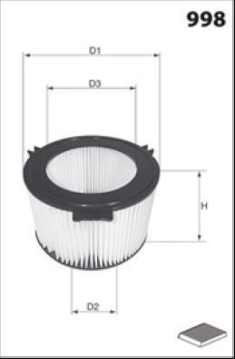 Lucas Filters LFCP149 - Филтър купе (поленов филтър) vvparts.bg