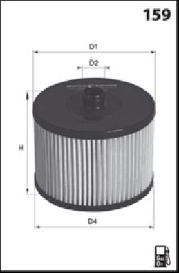 Lucas Filters LFDE200 - Горивен филтър vvparts.bg