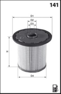 Lucas Filters LFDE197 - Горивен филтър vvparts.bg