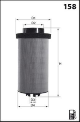 Lucas Filters LFDE312 - Горивен филтър vvparts.bg