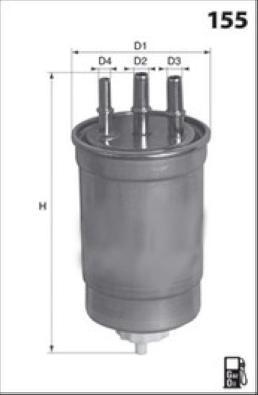 Lucas Filters LFDF140 - Горивен филтър vvparts.bg