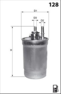 Lucas Filters LFDF137 - Горивен филтър vvparts.bg