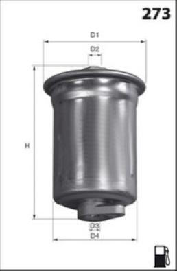 Lucas Filters LFPF054 - Горивен филтър vvparts.bg