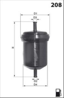 Lucas Filters LFPF004 - Горивен филтър vvparts.bg