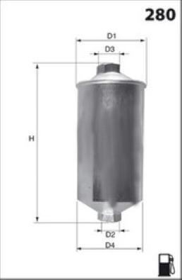 Lucas Filters LFPF021 - Горивен филтър vvparts.bg