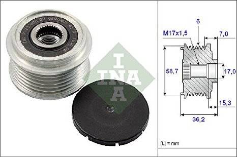 LUK 535009810 - Ремъчна шайба, генератор vvparts.bg