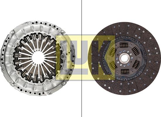 LUK 640 3014 19 - Комплект съединител vvparts.bg