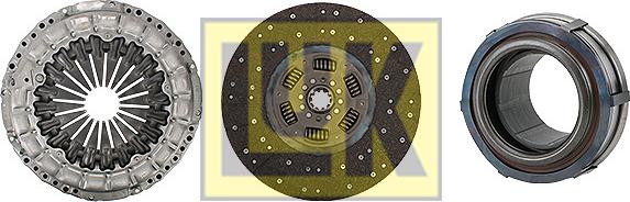 LUK 640 3114 00 - Комплект съединител vvparts.bg