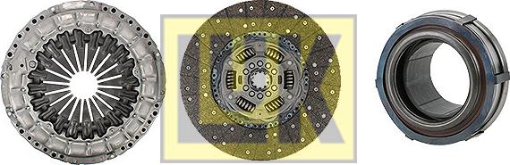 LUK 640 3113 00 - Комплект съединител vvparts.bg