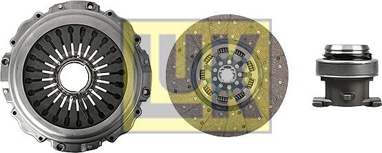 LUK 640 3131 00 - Комплект съединител vvparts.bg