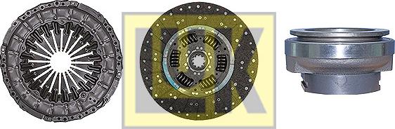 LUK 640 3123 00 - Комплект съединител vvparts.bg