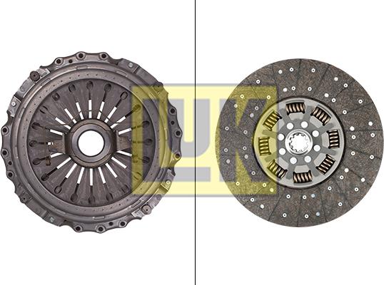 LUK 640 2900 00 - Комплект съединител vvparts.bg