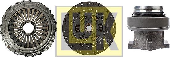 LUK 643 3459 00 - Комплект съединител vvparts.bg