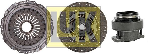 LUK 643 3480 00 - Комплект съединител vvparts.bg