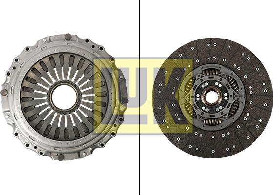 LUK 643 3087 09 - Комплект съединител vvparts.bg