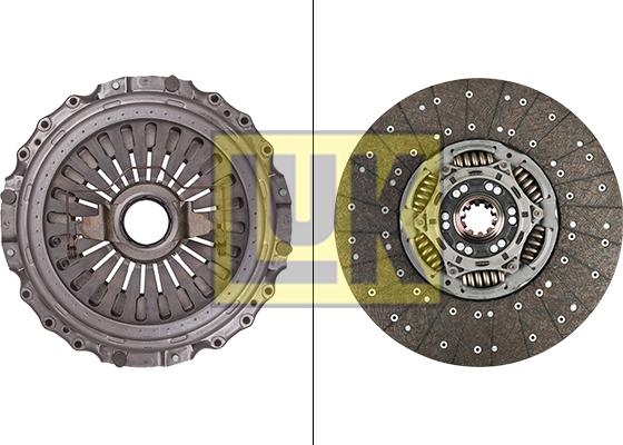 LUK 643 3184 00 - Комплект съединител vvparts.bg