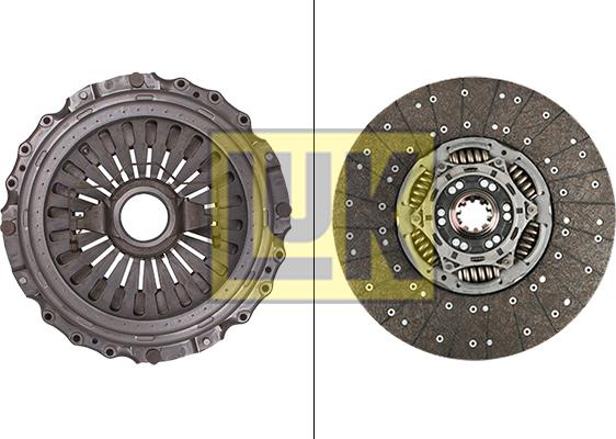 LUK 643 3344 00 - Комплект съединител vvparts.bg