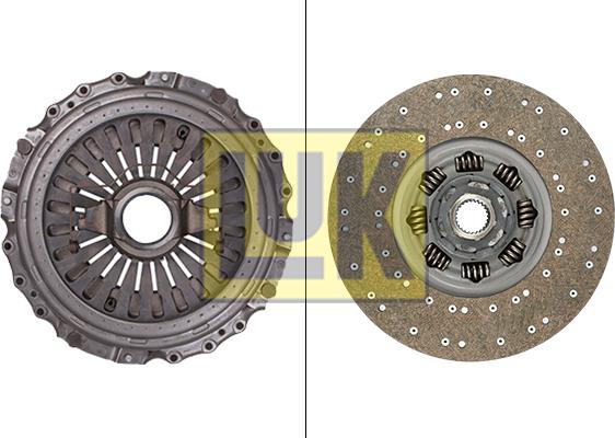 LUK 643 3342 00 - Комплект съединител vvparts.bg