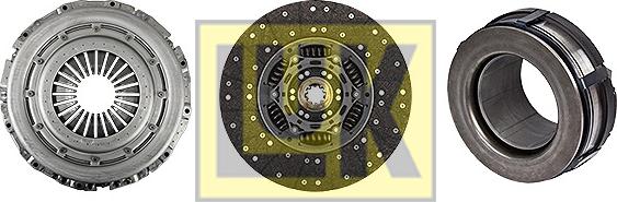 LUK 636 3040 00 - Комплект съединител vvparts.bg