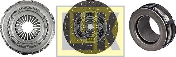 LUK 636 3041 00 - Комплект съединител vvparts.bg