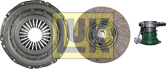 LUK 636 3025 33 - Комплект съединител vvparts.bg