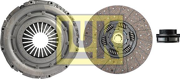 LUK 636 3021 00 - Комплект съединител vvparts.bg