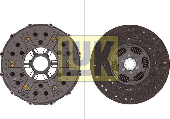 LUK 638 2966 09 - Комплект съединител vvparts.bg