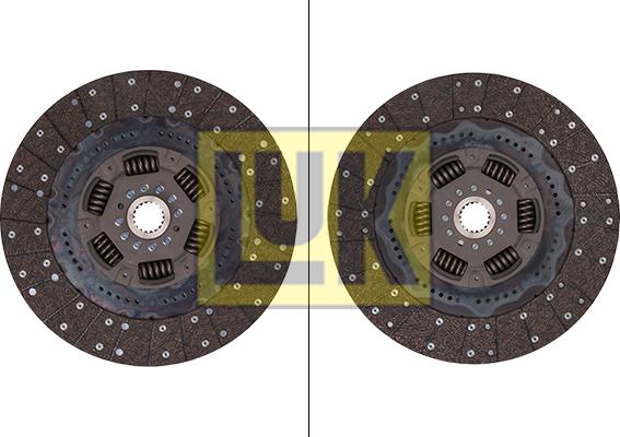 LUK 340 0049 12 - Диск на съединителя vvparts.bg