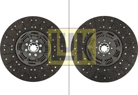 LUK 340 0048 10 - Диск на съединителя vvparts.bg