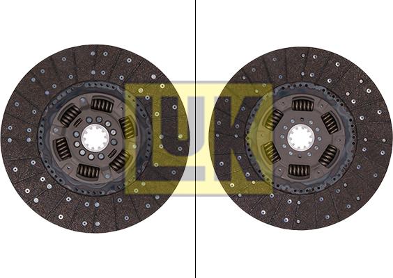 LUK 340 0016 10 - Диск на съединителя vvparts.bg