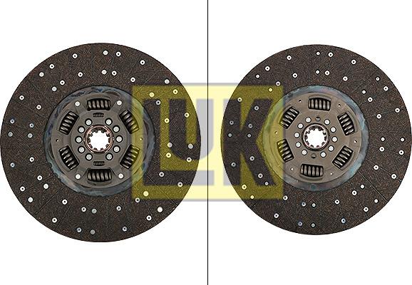 LUK 340 0086 10 - Диск на съединителя vvparts.bg