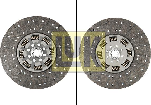 LUK 340 0036 10 - Диск на съединителя vvparts.bg