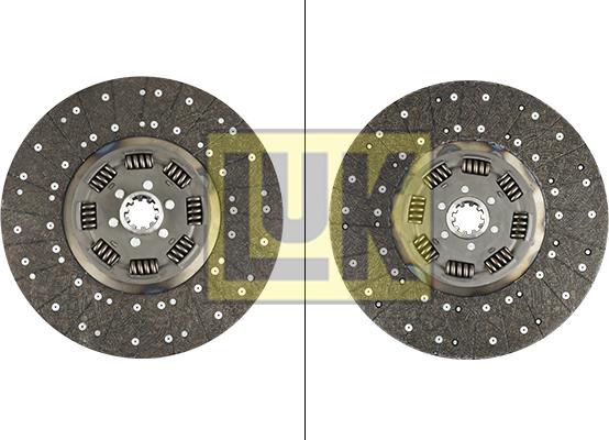 LUK 343 0061 10 - Диск на съединителя vvparts.bg