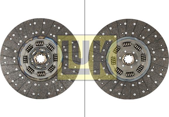 LUK 343 0081 10 - Диск на съединителя vvparts.bg