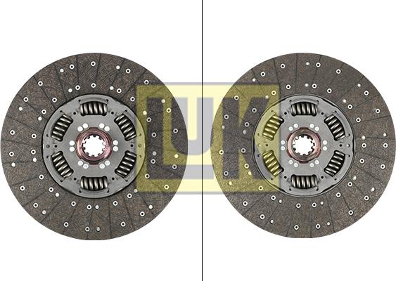 LUK 343 0194 10 - Диск на съединителя vvparts.bg