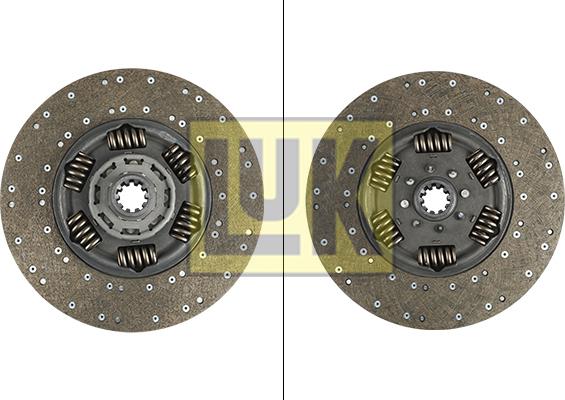 LUK 343 0193 10 - Диск на съединителя vvparts.bg