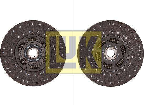 LUK 343 0192 10 - Диск на съединителя vvparts.bg