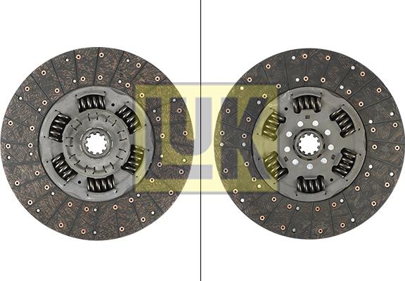 LUK 343 0149 10 - Диск на съединителя vvparts.bg