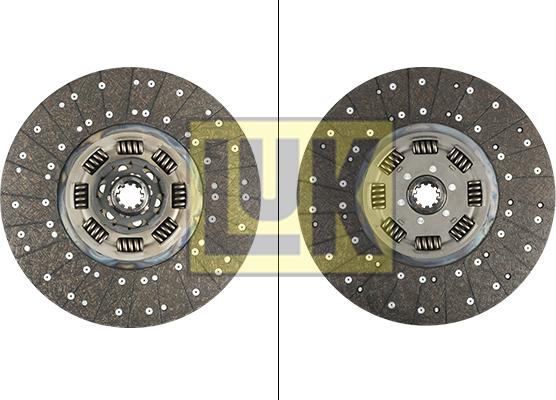 LUK 343 0118 10 - Диск на съединителя vvparts.bg