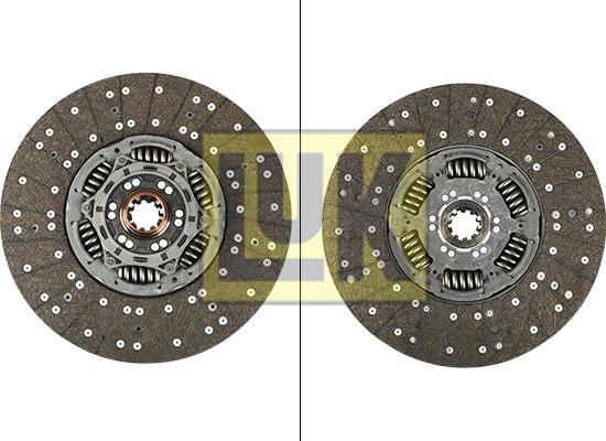 LUK 343 0182 10 - Диск на съединителя vvparts.bg