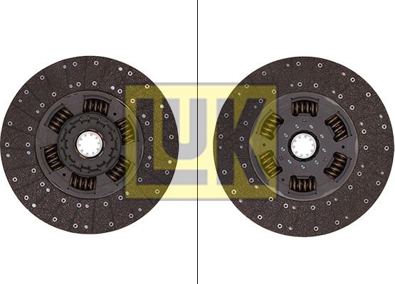 LUK 343 0211 10 - Диск на съединителя vvparts.bg