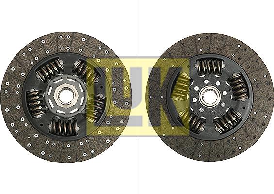 LUK 343 0294 10 - Диск на съединителя vvparts.bg