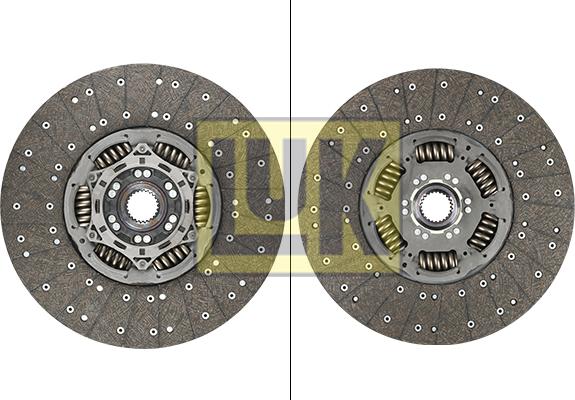 LUK 343 0206 10 - Диск на съединителя vvparts.bg