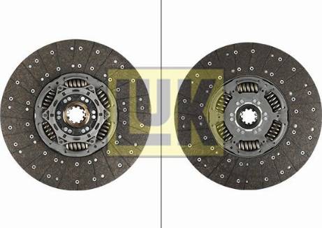 LUK 343 0208 10 - Диск на съединителя vvparts.bg