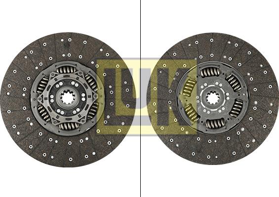 LUK 343 0215 10 - Диск на съединителя vvparts.bg